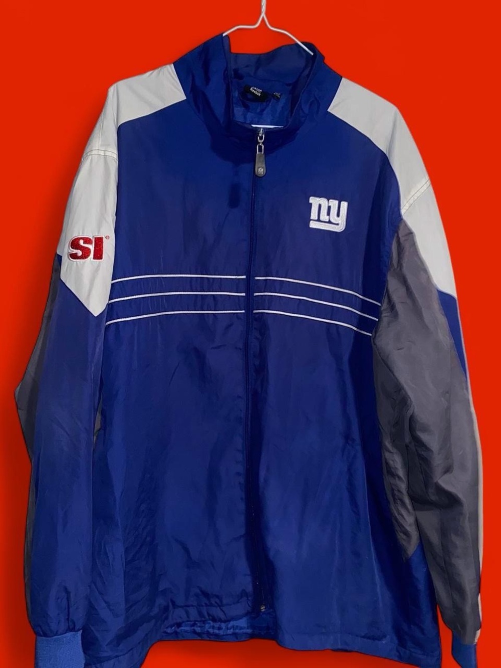 Vintage Reebok NFL New York Giants Windbreaker